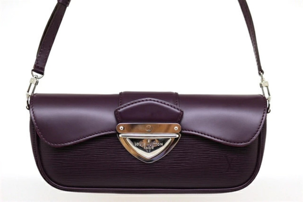 LOUIS VUITTON Pochette Montaigne Shoulder Bag Epi Cassis